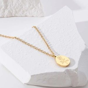 18K golden rose